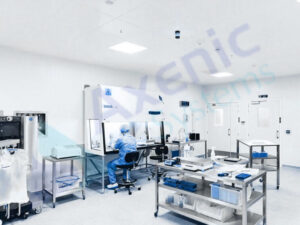 Turbulently Ventilated Cleanroom